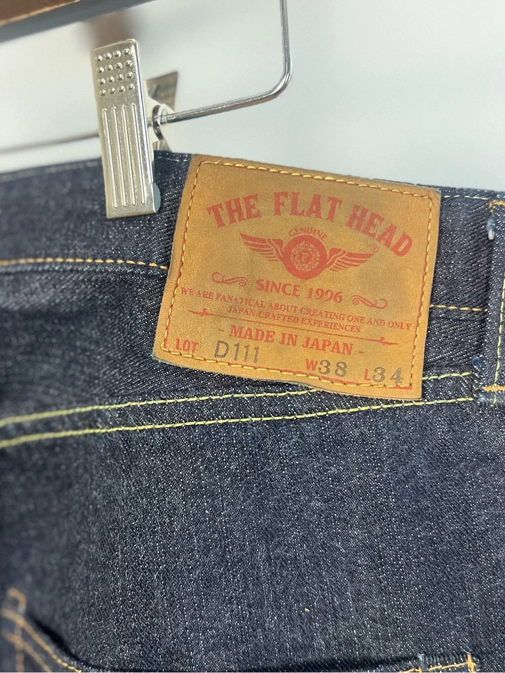 Flat Head 14.5oz Selvedge Denim Jeans